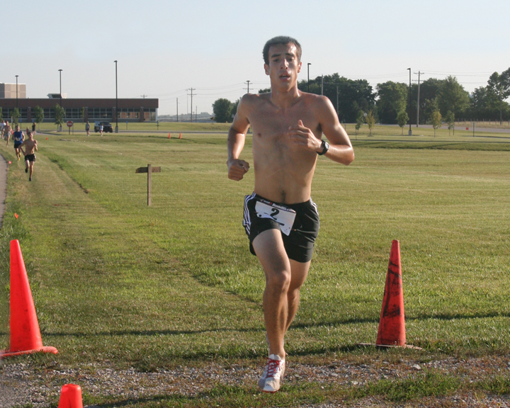 Photo of Cody Burns at the 07 Horsethief Run.