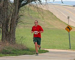 At the Dam RUn 12K turnaround.