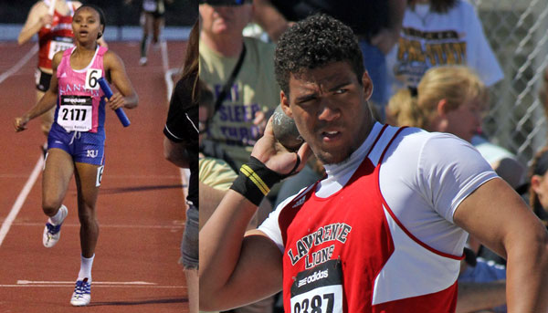 Link to photos from the Saturday events at the Kansas Relays.