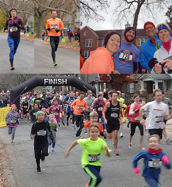 Photos from the 2016 RunLawrence Thanksgiving Day 5K and Fun run.