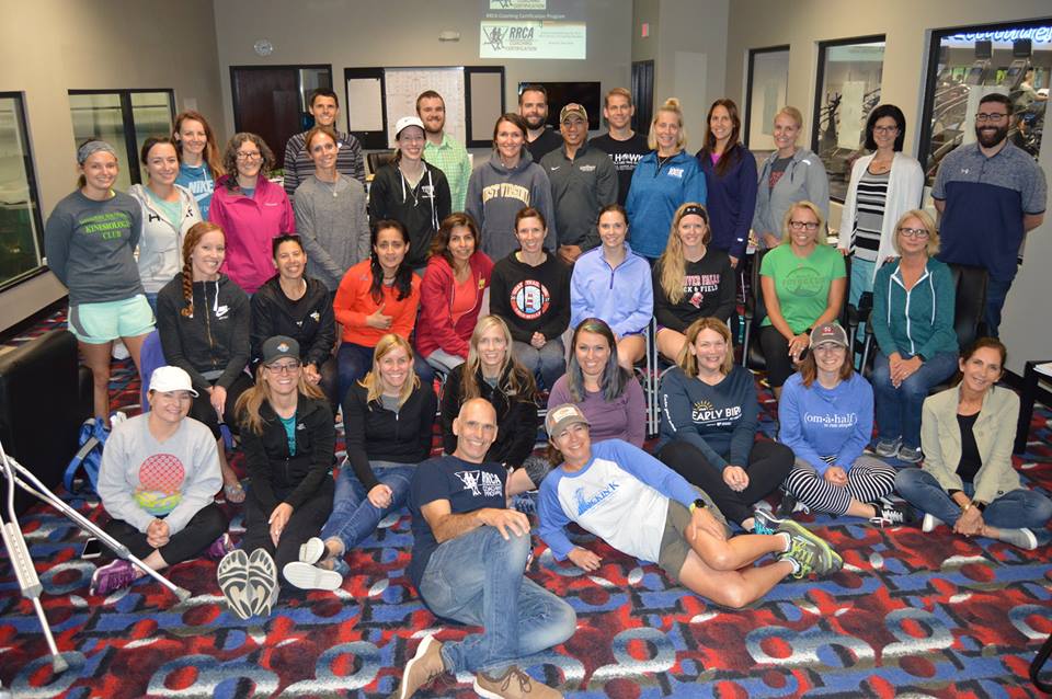Photo of the RRCA Coaching Certification Course in Lawrence, KAnsas, May 19-20, 2018.
