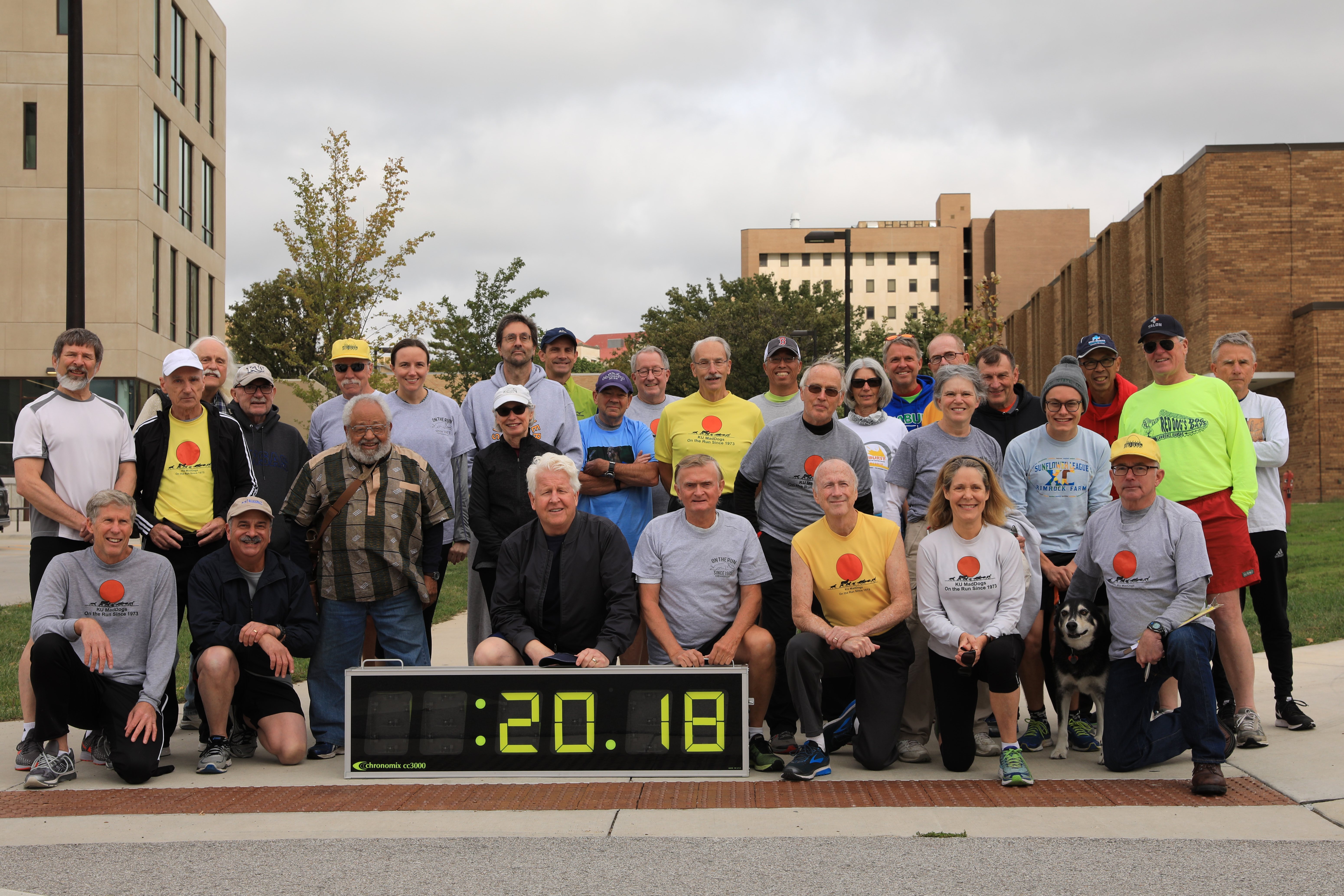 Group photo of the Mad Dogs at the Oct 13th John Bunce Memorial Run.