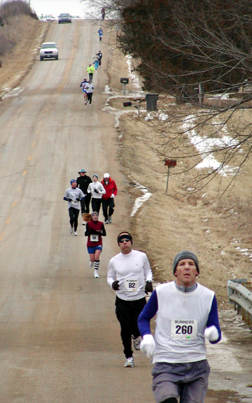 photo of racers at 12 miles