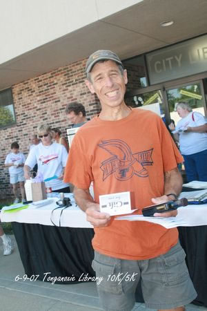 Photo of Wally Brawner at awards ceremony.