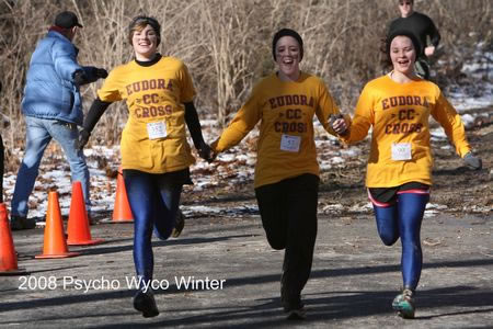 Photo of the Eudora HS runners.