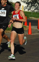 Photo of Megan Earney - top female winner.