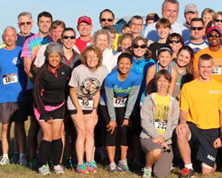 Red Dog's group at the Dr. Bob Run (2013).