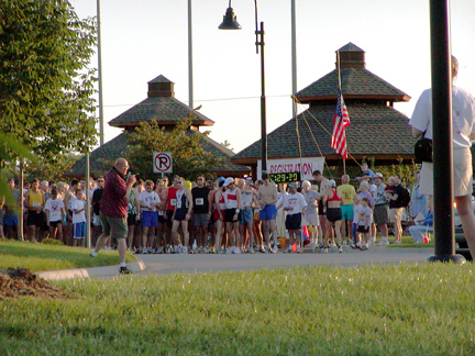 Leawood Labor Day just before the start