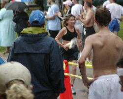 Lori Cackler at Lenexa Freedom Run